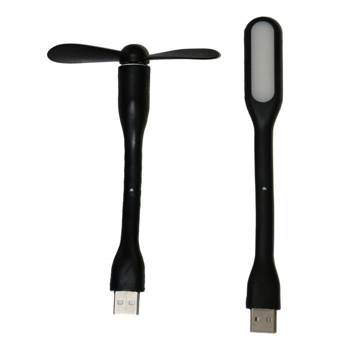 پنکه همراه ریمکس Mini USB مدلMb68 به همراه چراغ ال ای دی